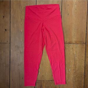 Aerie Offline 7/8 leggings red size xl